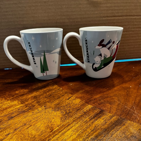 Starbucks 2011 Christmas Mugs - Picture 1 of 6